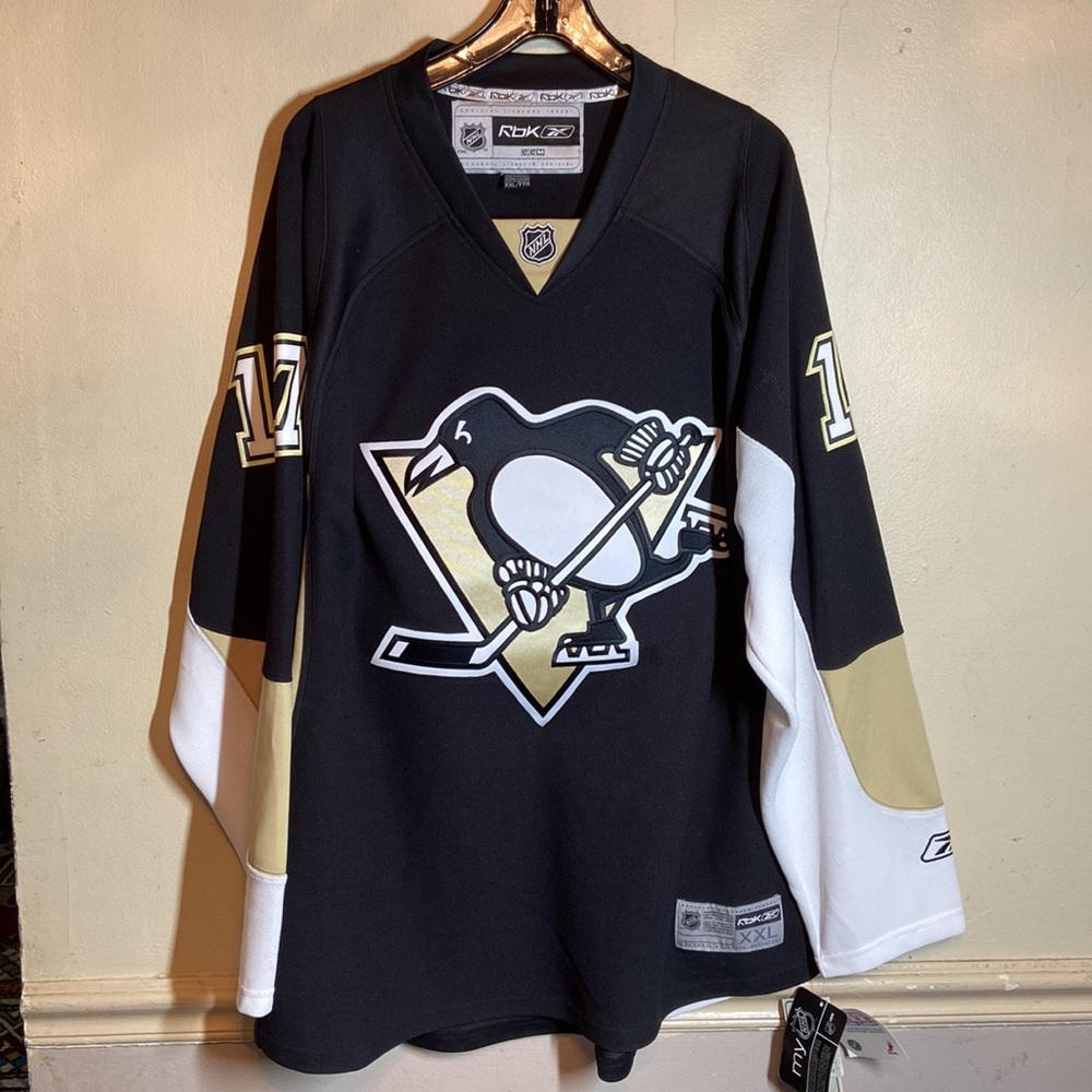 Pittsburgh Penguins Hockey NEW Reebok CCM  sz XXL Petr Sykora Signed Jersey - Picture 3 of 8